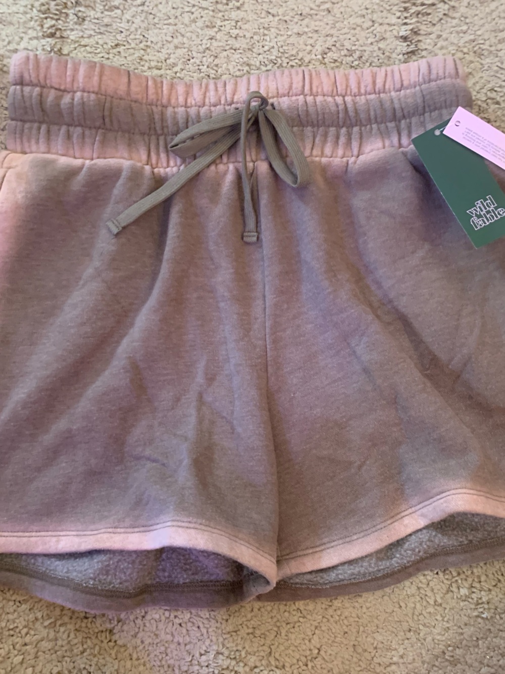 wild fable Dusty Mauve Fleece Athletic Shorts